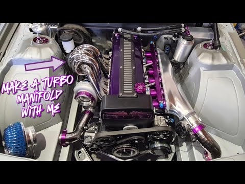 Видео: Изготовление дрифт-кара на заказ: изготовление турбоколлектора и титановых трубок охладителя.
