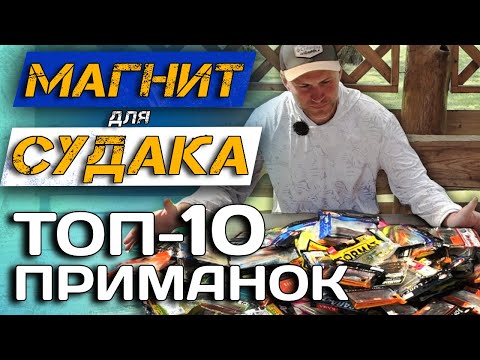 Видео: ЛУЧШИЕ ПРИМАНКИ на СУДАКА. Мой ТОП 10 силиконовых приманок.