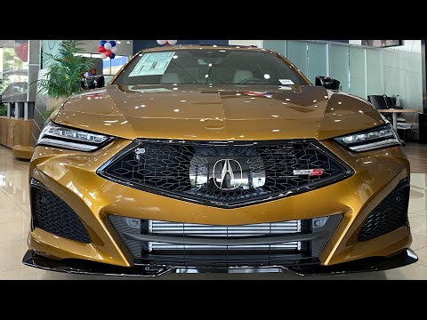 Видео: Acura TLX Type-S 2021 года | Оригинальный обвес, карбоновый спойлер и диффузор | Дополнительные и...
