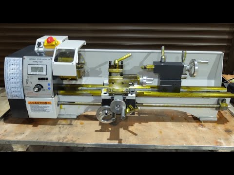 Видео: Токарный станок WM-210V-600. Доставка, распаковка, проверка # Lathe WM-210V-600