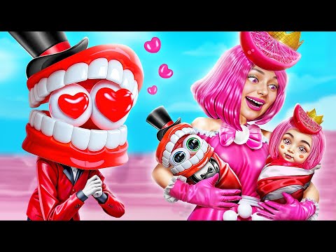 Видео: Кейн и Принцесса Лулилалу ПОЖЕНИЛИСЬ? Как стать CANDY PRINCESS! The Amazing Digital Circus!