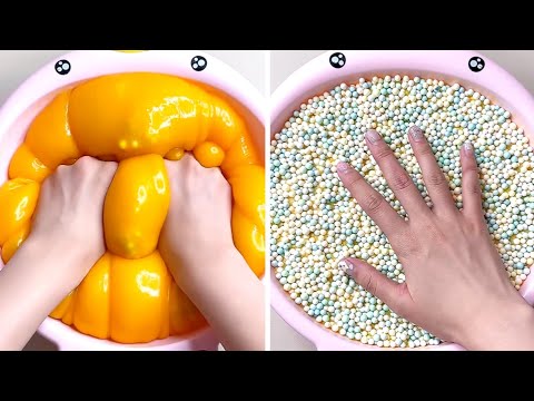 Видео: Самые расслабляющие и приятные видео о слаймах #370 //Быстрая версия // Слайминг //