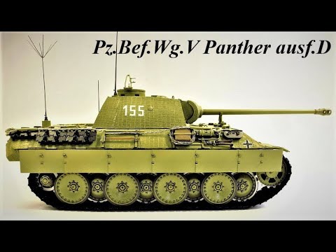 Видео: Танк PzKpfw V Panther, Германия, 1942 год