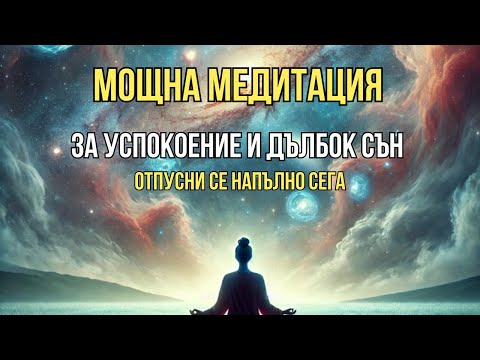 Видео: Дълбок Релакс: Пътешествие към Вътрешния Мир, Водена Медитация за Отпускане