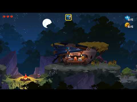 Видео: Aegis Defenders - Прохождение.#2.Ночная вылазка на руины.Новый чел в команде Ник!