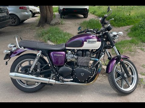 Видео: Triumph Bonneville SE. Начало сезона 2024г. Первый выезд, опасные моменты уже в первый день!