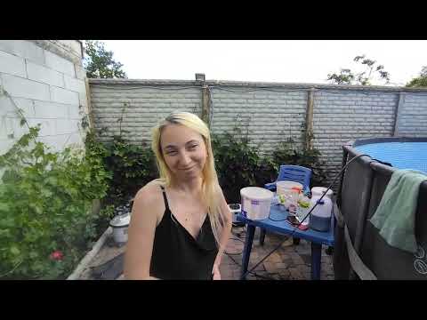 Видео: Наполнение бассейна.