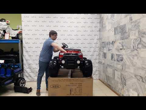 Видео: Сборка детского электромобиля Ford Ranger Monster Truck 4WD DK-MT550