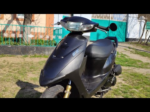 Видео: Скутер Suzuki ZZ inch up sport Обзор