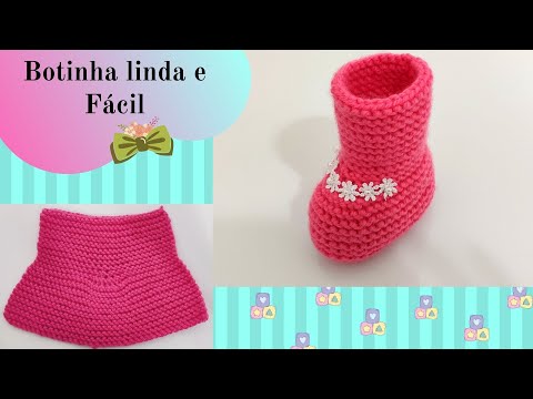 Видео: ДЕТСКИЕ ВЯЗАНЫЕ САПОГИ