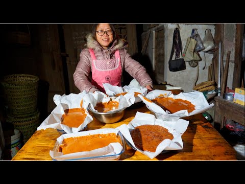 Видео: Огромный урожай сахарного тростника | 8-часовой коричневый сахар ручной работы, примитивный образ