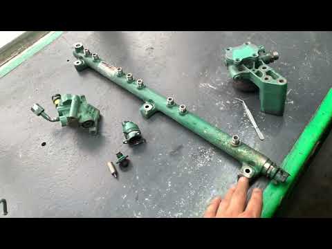 Видео: Топливная система экскаватор VOLVO ЕС240