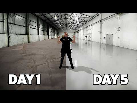 Видео: НОВЫЙ пол из эпоксидной смолы уже здесь! — Эпизод 2