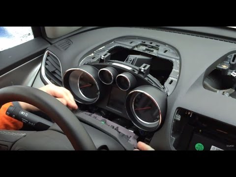 Видео: Opel Mokka- разбираем панель приборов. How to disassemble the dashboard Opel Mokka