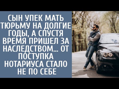 Видео: Сын упек мать тюрьму на долгие годы, а спустя время пришел за наследством… Нотариус шокировал