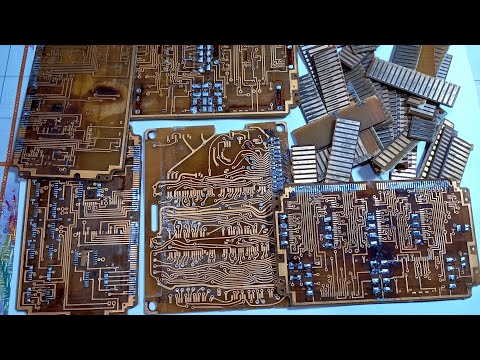 Видео: ЗОЛОТО ИЗ ДОРОЖЕК ПЛАТ И ЛАМЕЛЕЙ