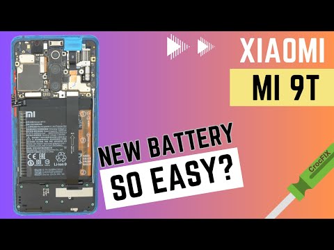 Видео: XIAOMI mi 9T — новый аккумулятор / простой ремонт и замена