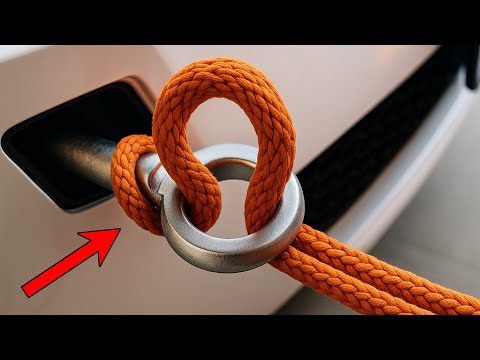 Видео: Этот простой трюк с узлом может спасти вам жизнь!