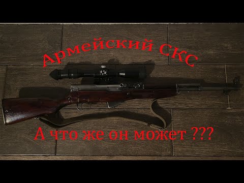 Видео: Армейский СКС  А что же он может