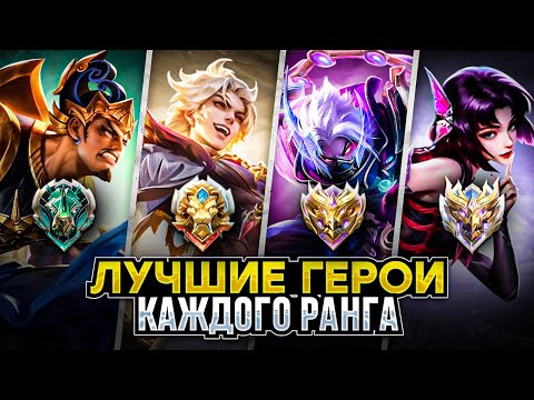 Видео: ЛУЧШИЕ АКТУАЛЬНЫЕ ГЕРОИ ДЛЯ КАЖДОЙ РОЛИ ПОДНЯТИЯ РАНГА В 36 СЕЗОНЕ МОБАЙЛ ЛЕГЕНДС MOBILE LEGENDS