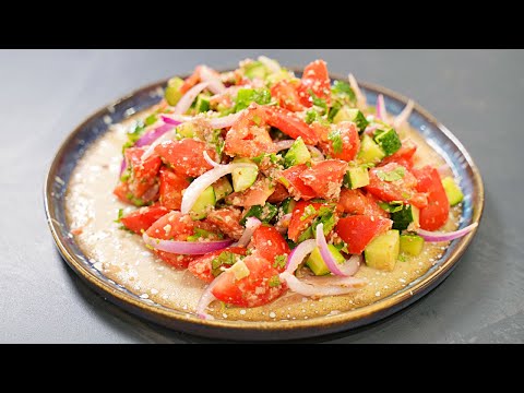 Видео: Самый популярный грузинский САЛАТ с ореховой заправкой!  Невероятно вкусный и очень простой салат