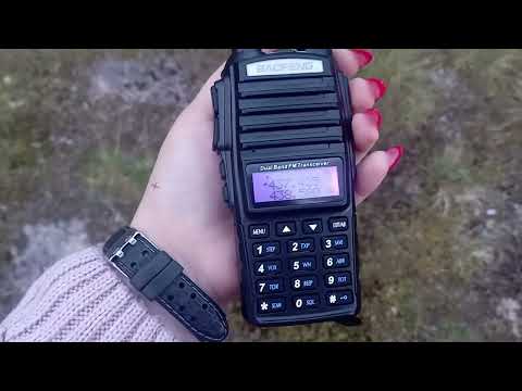 Видео: Распаковка и тест рации Baofeng UV-82 8W