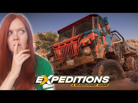 Видео: НА ПОНИЖЕНОЙ В ГРЯЗЬ / Expeditions: A MudRunner Game первый взгляд / Еxpeditions a mudrunner game