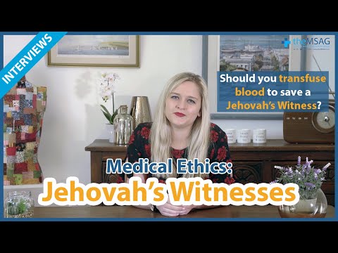 Видео: Вопрос на собеседовании в медицинском вузе – Свидетели Иеговы [Переливание крови]