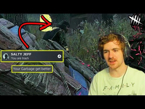 Видео: Дерзкий Джефф был НЕ рад проигрышу — Dead By Daylight