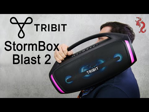 Видео: TRIBIT StormBox Blast 2 // Новая ТОП блютуз колонка от Tribit