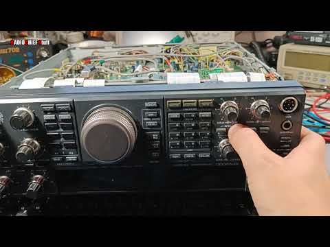Видео: Мамонт из прошлого. Ремонт аттенюатора Kenwood TS-850S (repair) - Stuff