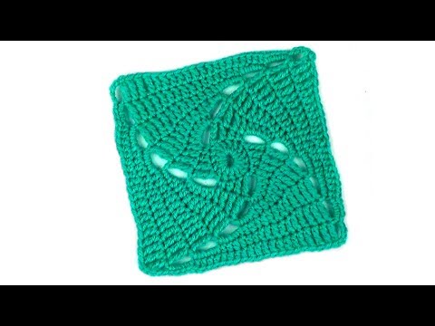 Видео: Квадратный мотив со спиралью