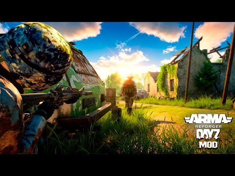 Видео: DayZ mod в Arma Reforger. Наткнулся на сквад кемперов!