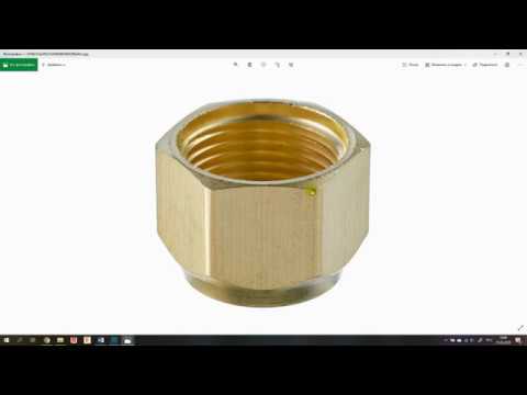 Видео: Гайка накидная Часть 1