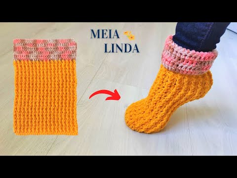 Видео: ЛЕГКИЕ НОСКИ ДЛЯ ВЯЗАНИЯ КРЮЧКОМ