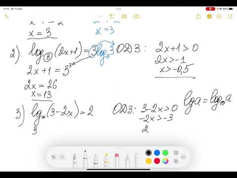 Видео: Логарифмічні рівняння. Частина 1. Алгебра 11 клас.