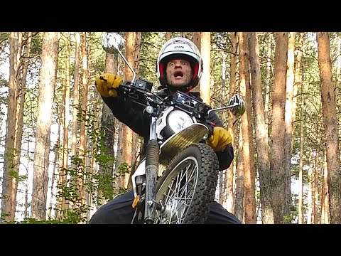 Видео: Мой первый оффроуд на мопеде G-moto Cross X PRO 125