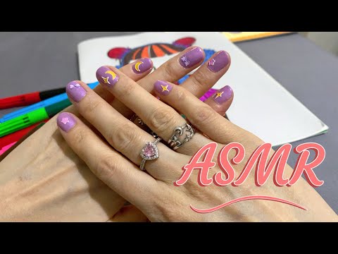 Видео: Қазақша асмр 🎨 асмр на казахском 🎨 красим маркерами 🖍️