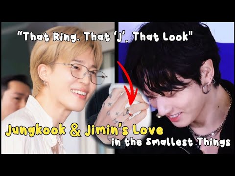 Видео: Кольцо Jikook. Эта буква «J». Этот взгляд / Любовь Чонгука и Чимина в самых маленьких вещах 💍 😇