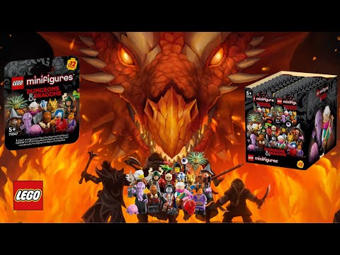 Видео: LEGO Minifigures Серия 27 Dungeons & Dragons (71047)