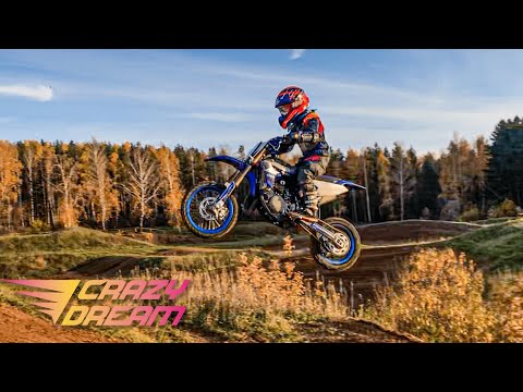 Видео: Ребенок в 7 лет отжигает на Yamaha YZ 65