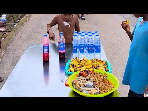 Видео: ЖАРЕНЫЙ ПЛАНТАН, РЫБА, СВИНИНА И ДИЧЬ В КРАСНОМ МАСЛЕ | Подпишитесь на мой канал