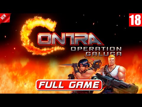 Видео: Contra: Operation Galuga - full walkthrough. Full Game. Полное Прохождение игры