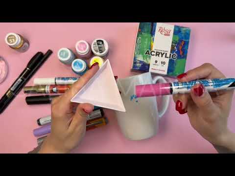 Видео: Инкрустация чашки стразами ЧАСТЬ 4 💎 Какие краски подходят для инкрустации чашек 💎 Кариба Марина