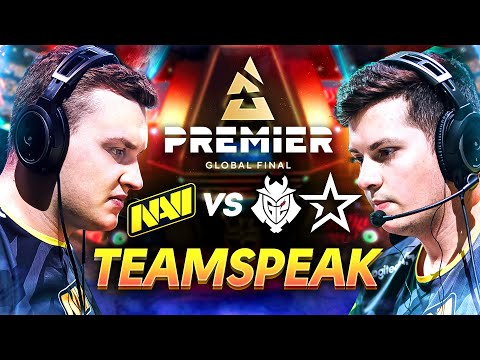 Видео: Тимспик Клатчей NAVI против G2 и Complexity на @BLAST Premier Global Final 2020