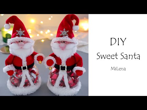 Видео: 🎅 ДЕД МОРОЗ С КОНФЕТАМИ 🤶 Sweet Santa Box 🎅