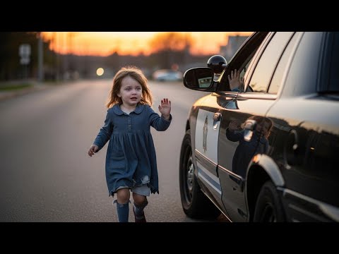 Видео: Девочка плачет и просит полицию проводить её домой — находка растрогала всех.
