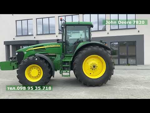 Видео: Трактор John Deere 7820 195к.с. #джондір #сільгосптехніка #волиньтехпостач