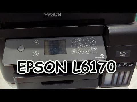 Видео: Epson L6170 самостоятельное обслуживание и ремонт принтер не печатает или печатает с полосами