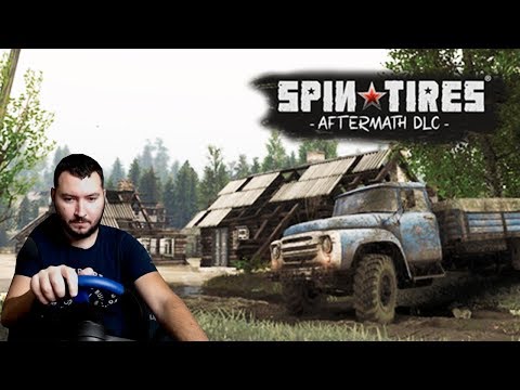 Видео: SpinTires - Новое DLC Aftermath - Последствия #1 + РУЛЬ